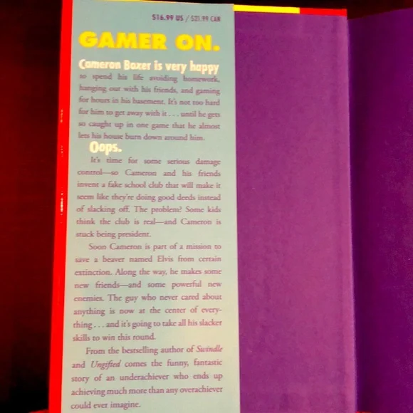 Slacker by Gordon Korman (Bundle & Save) - Picture 4 of 7